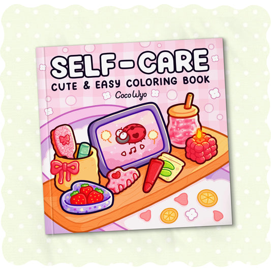 CocoWyo Self Care Coloring Book