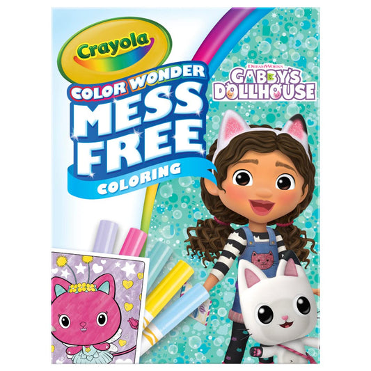 Crayola Color Wonder Mess Free Gabbys Dollhouse Coloring Kit