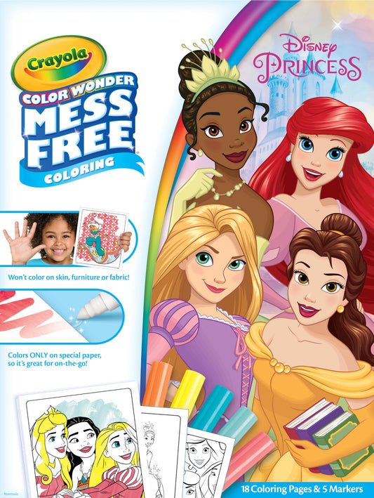 Crayola Color Wonder Mess Free Disney Princess