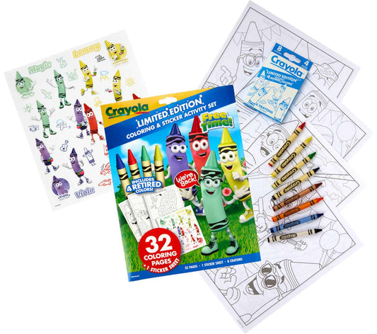 Crayola Limited Edition Coloring & Activity Set