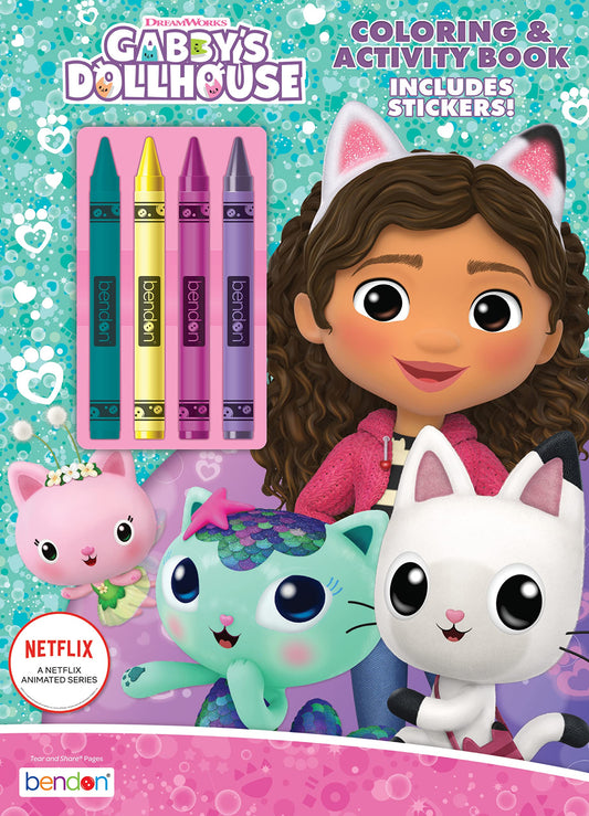 Gabby’s Dollhouse Libro de Colorear y Actividades