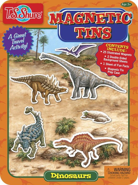 Magnetic Tins Dinosaurs 🦕