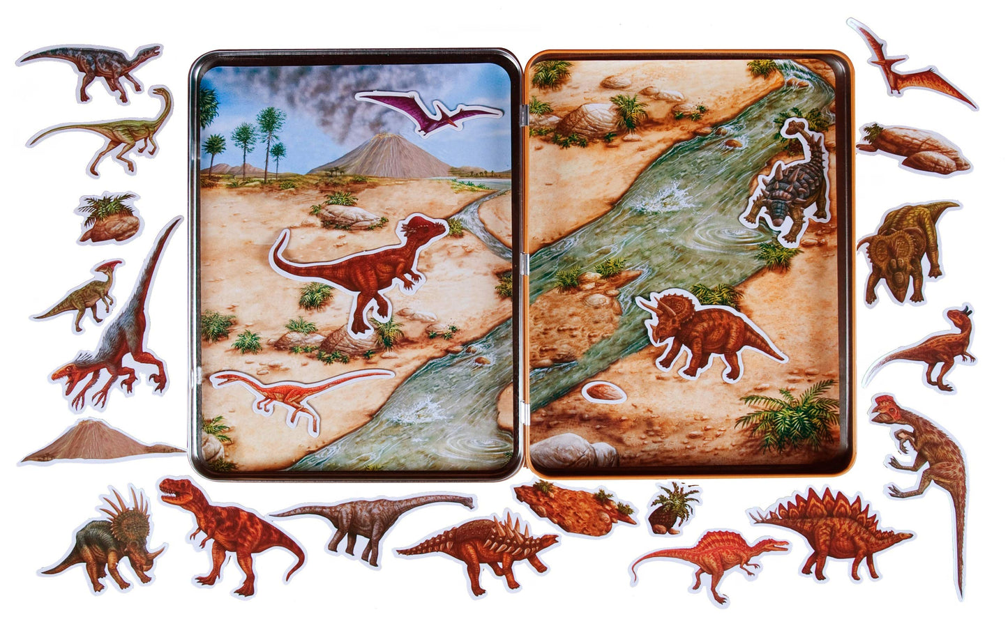 Magnetic Tins Dinosaurs 🦕