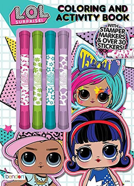 LOL Surprise Coloring and Activity Book