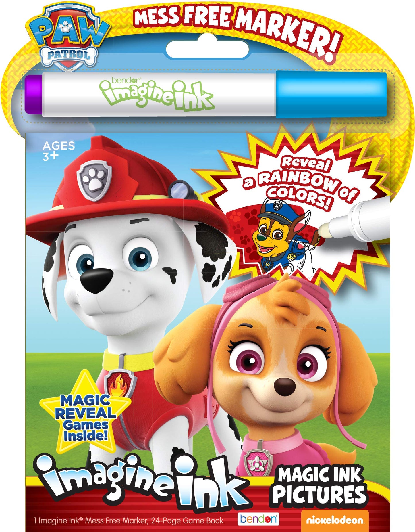 Paw Patrol Imagine Ink Mess Free