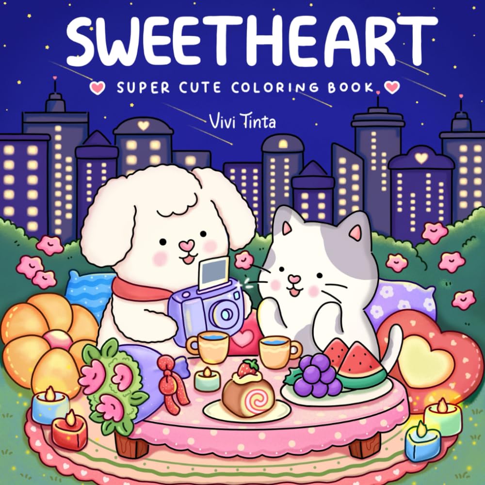 Sweetheart Coloring Book