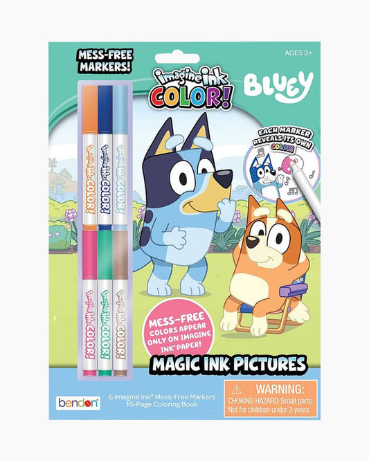 Bluey Imagine Ink Color!