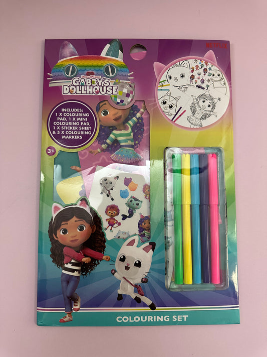 Set de Colorear Gabbys Dollhouse