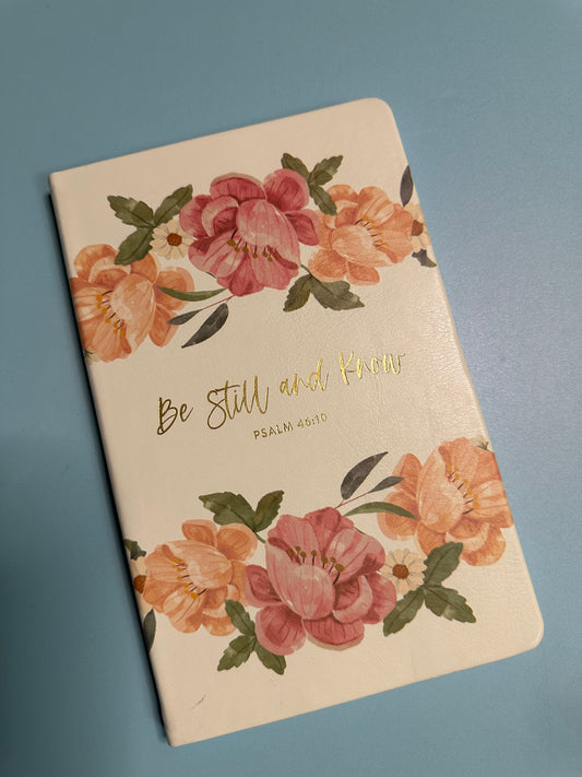 Libreta Costurada Flores