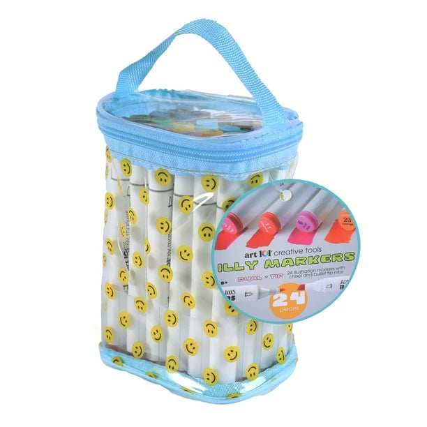 Marcadores a base de Alcohol 24pcs