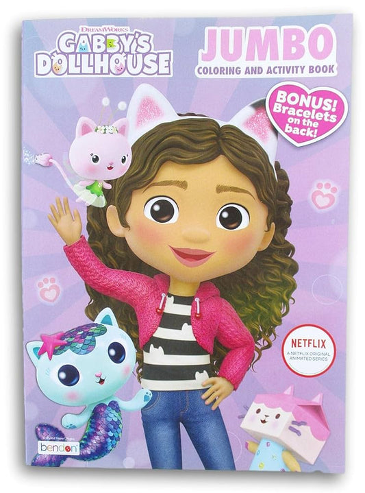 Libro de Colorear Gabby’s Dollhouse