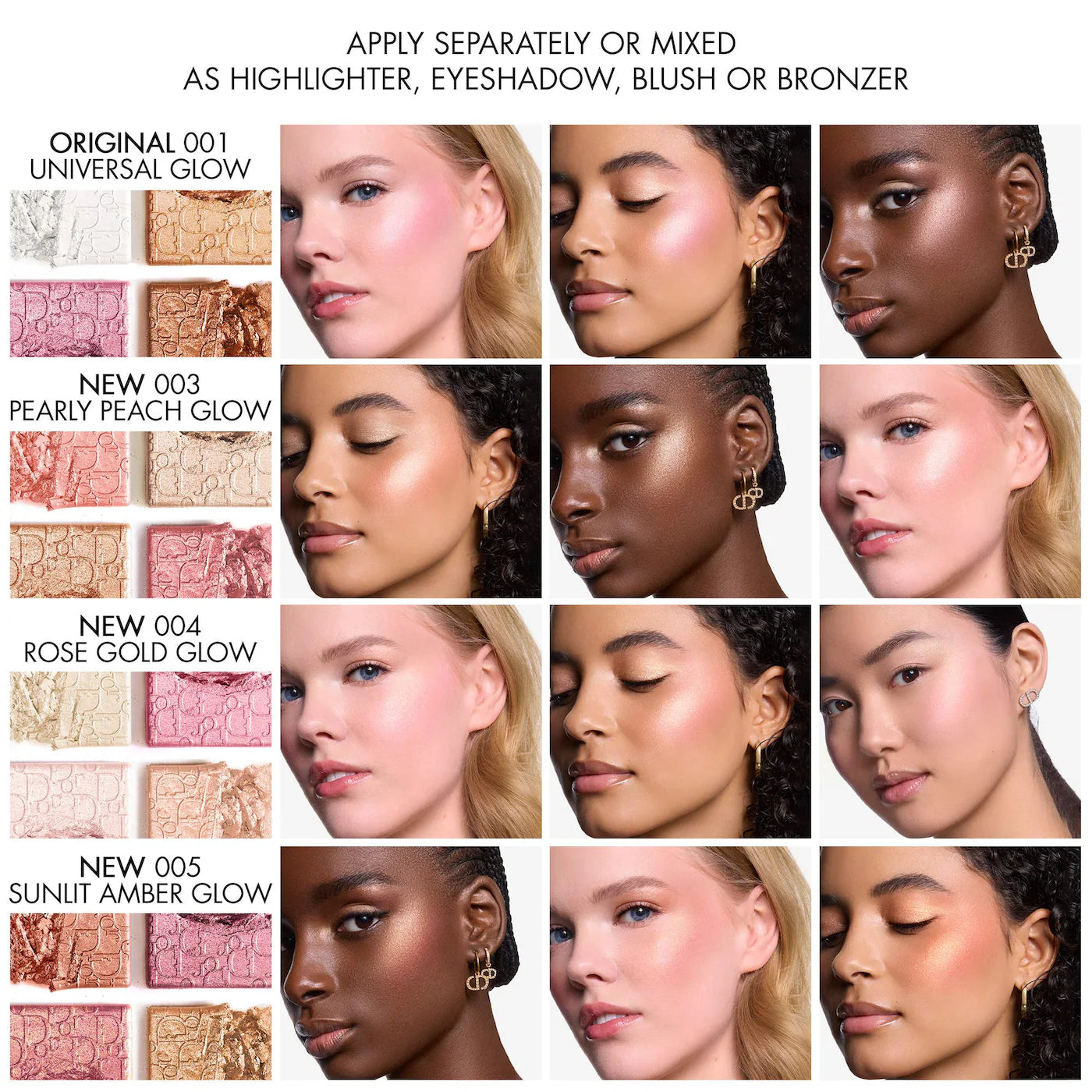 DIOR💫💗 Backstage Glow Maximizer Face Palette