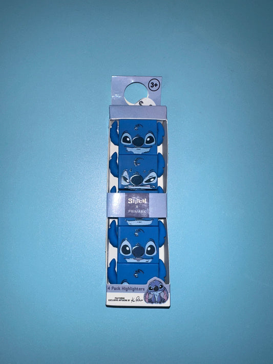 4Pack de Resaltadores Stitch