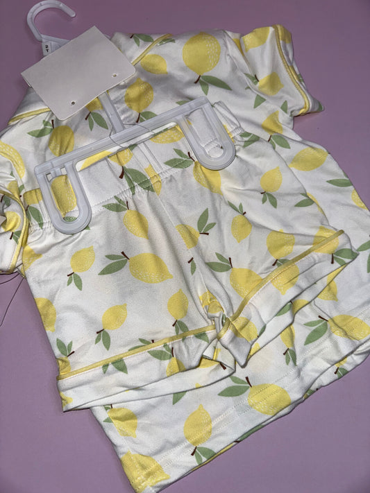 Pijama de Short de Limones