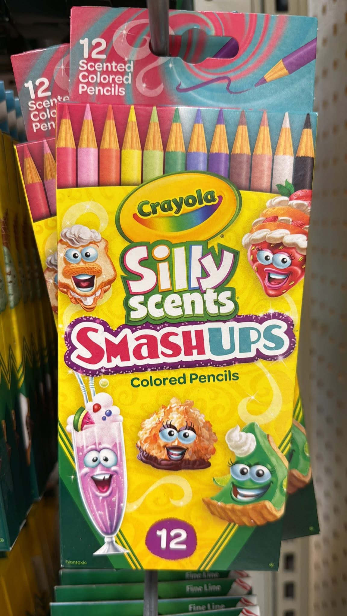 Crayola Silly Scents SmashUps Colored Pencils