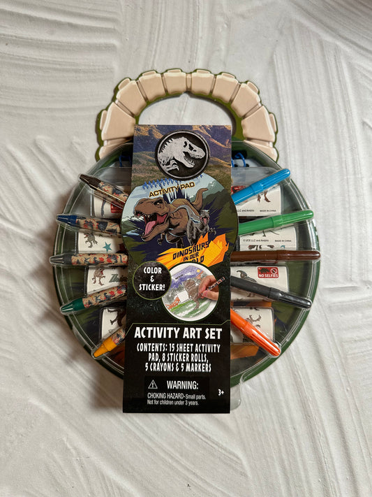 Set de Actividades de Arte Jurassic