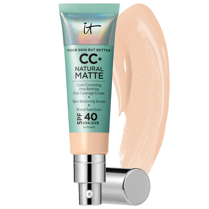 ✨ IT Cosmetics✨ CC+ Cream Natural Matte Foundation with SPF 40