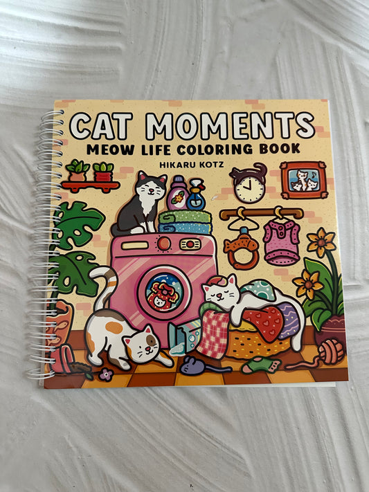 Libro de Pintar Cat Moments