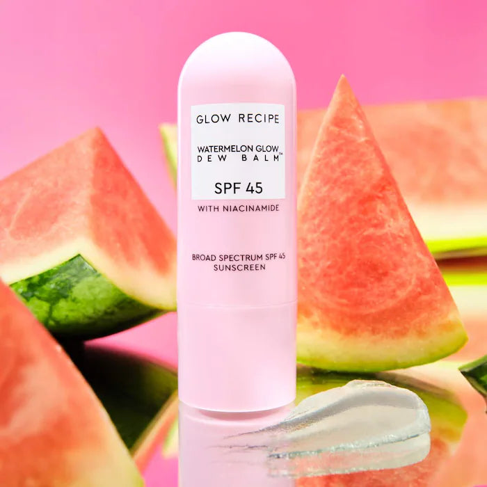 ✨Glow Recipe✨ Watermelon Glow Niacinamide Dew Balm Face Sunscreen Stick- SPF 45