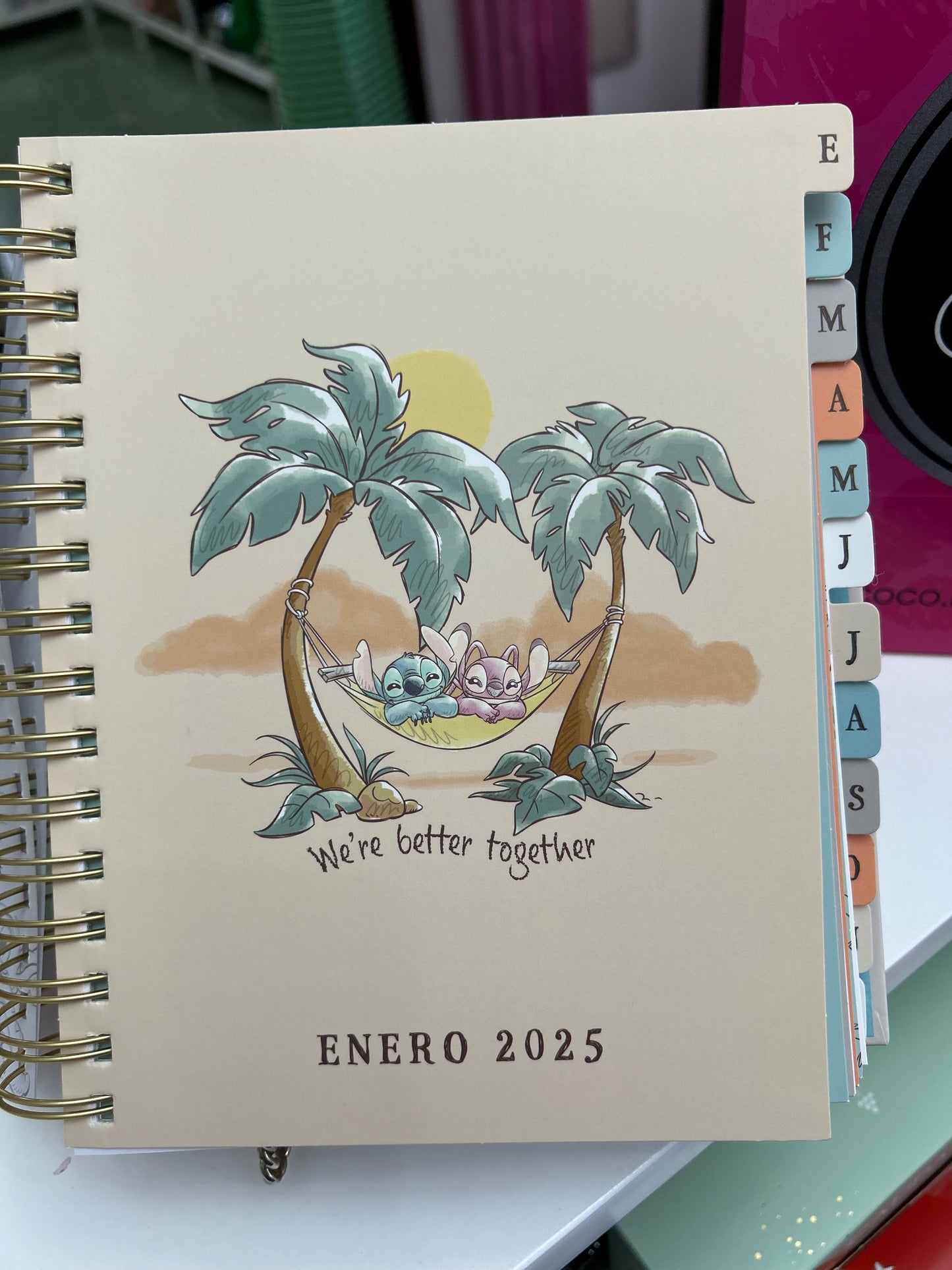 Agenda Stitch 2025🤩🎀