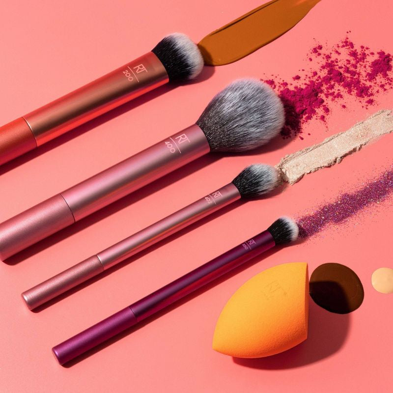 Real Techniques Everyday Essentials Makeup Brush Kit - 5pc