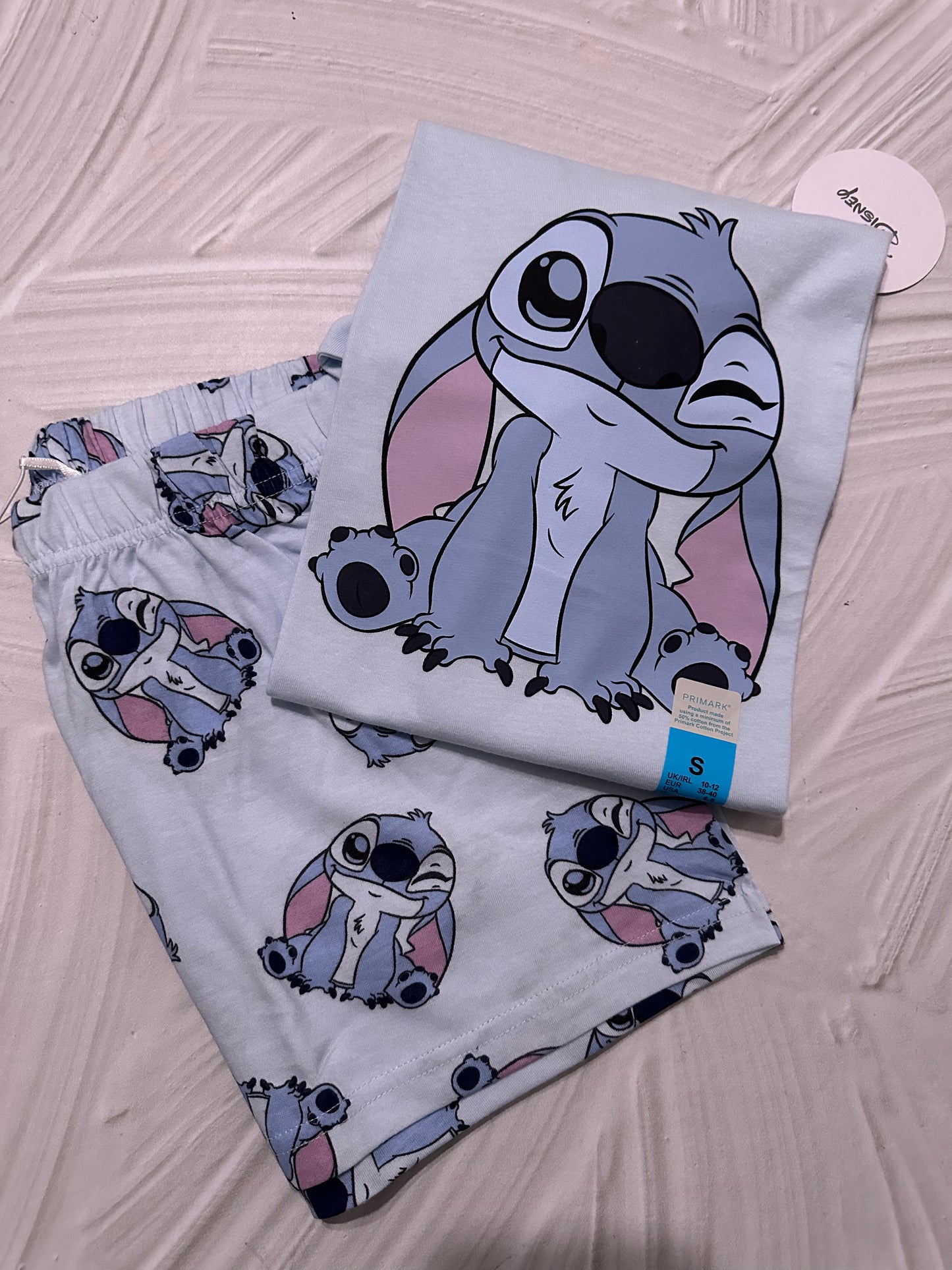 Pijama Stitch Celeste