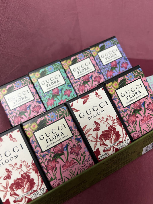 Mini Perfumes Gucci Flora Collection & Gucci Bloom Individuales