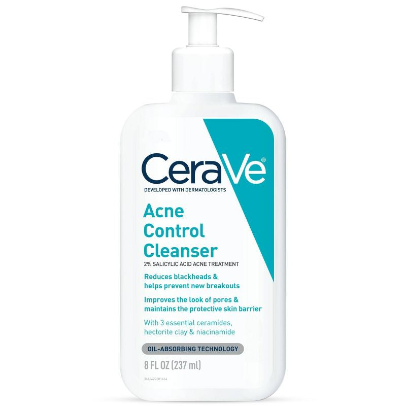 Cerave Acne Control Cleanser 8floz