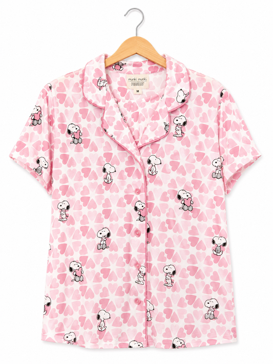 Pijama de Short Snoopy