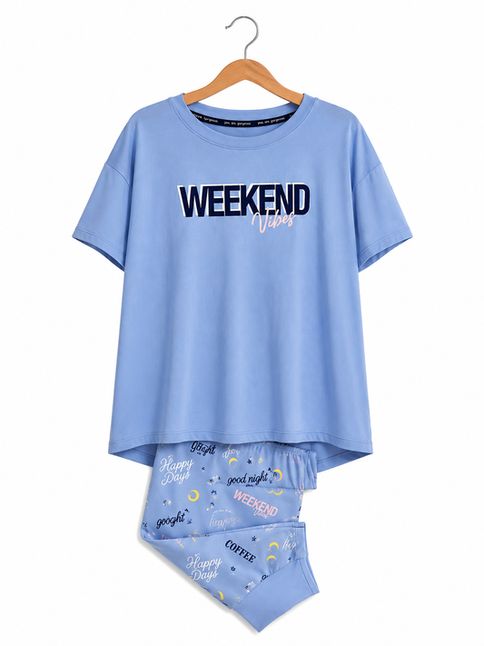 Pijama de Pantalón Weekend Vibes