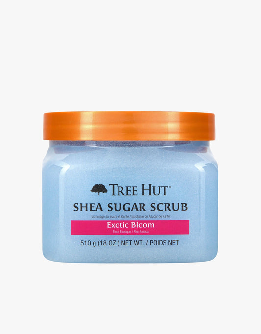 Tree hut exotic bloom scrub