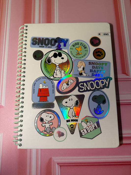 Cuaderno de Snoopy