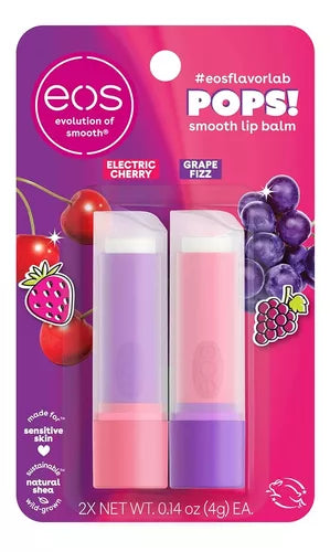 Eos lip balm pops 2 pcs