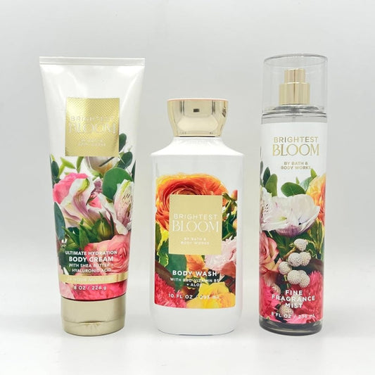 Set Bath&BodyWorks Brightest Bloom 3 pcs