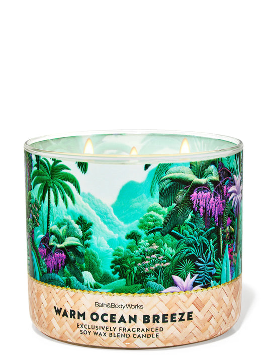 🌱Vela 3 Mechas Warm Ocean Breeze🌱