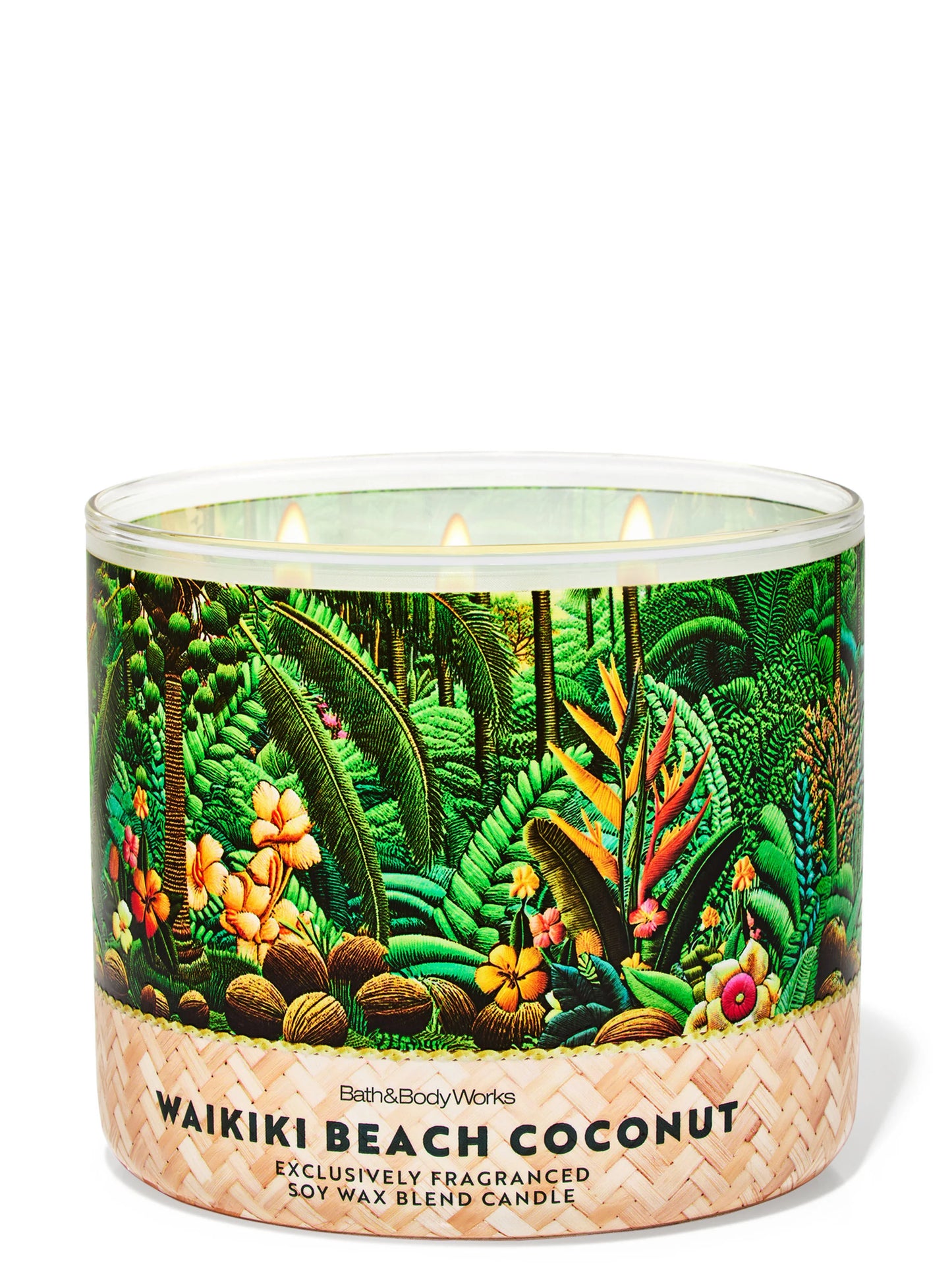 Vela 3 Mechas Waikiki Beach Coconut
