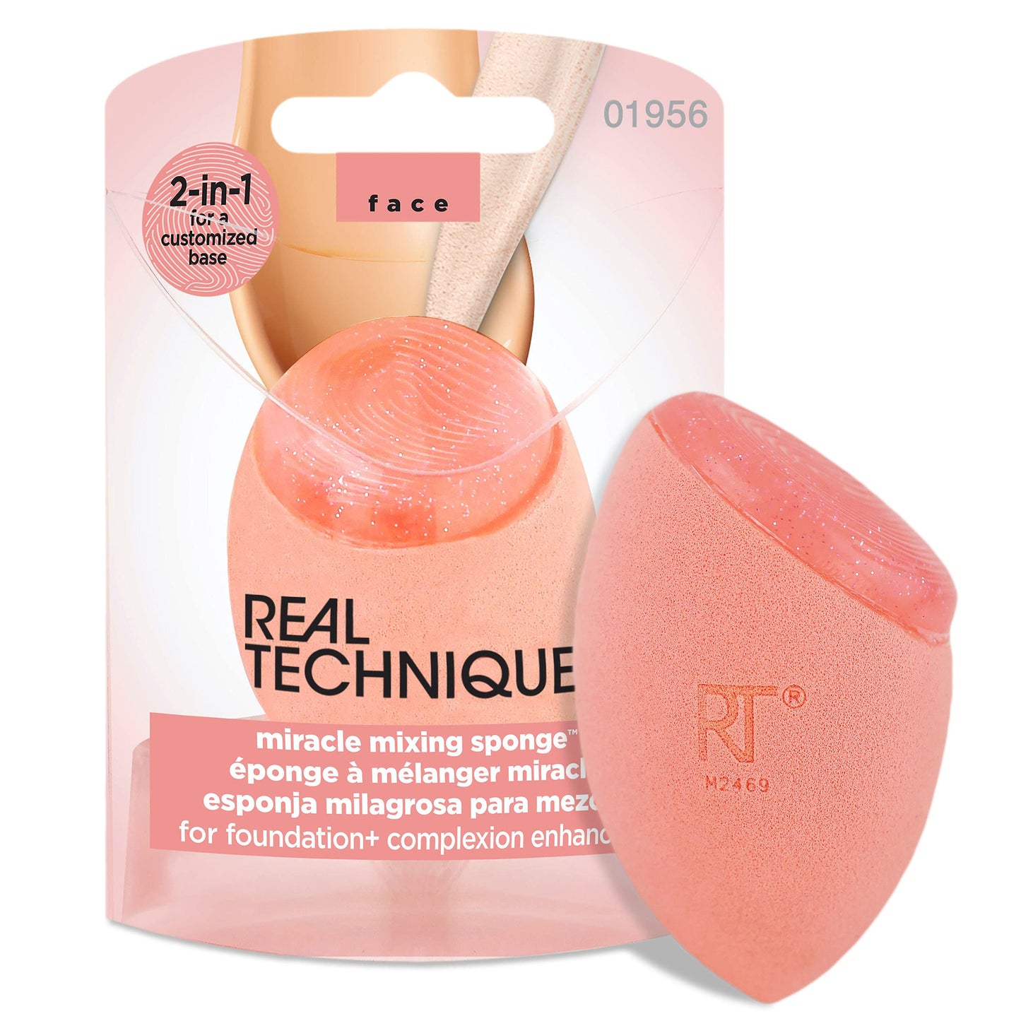 Real Techniques Miracle Mixing Sponge 2-en-1