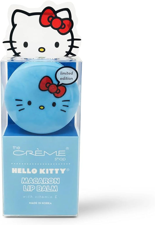 The crème shop x Hello Kitty Macaron Lip Balm Cool as Mint