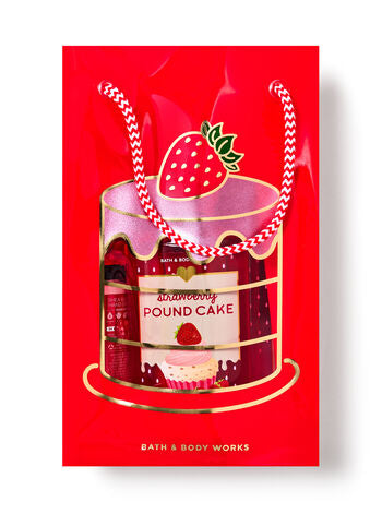 Set de Regalo Strawberry Pound Cake