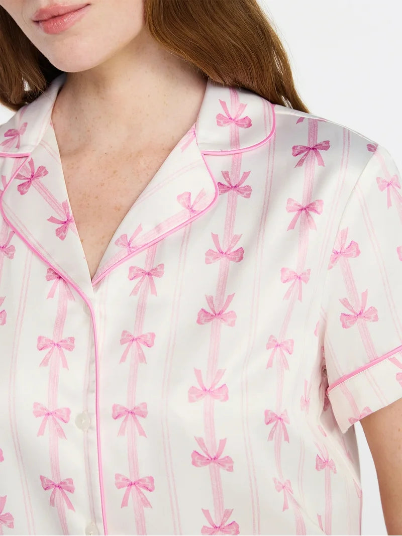 Pijama de Short Satin 🎀