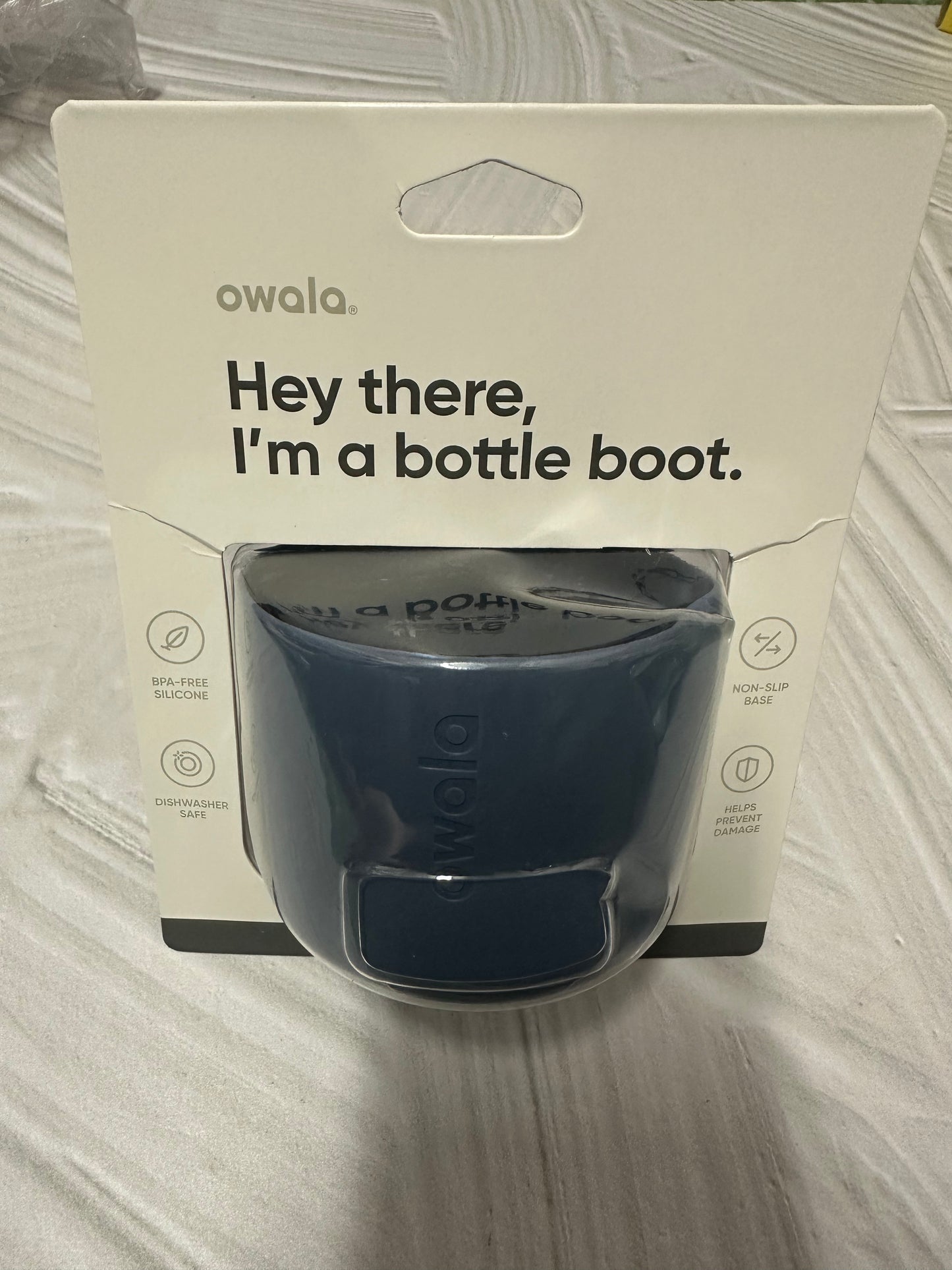 Owala Bottle Boot azul 24 onz