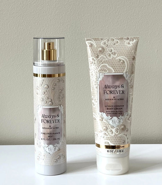 Always & Forever Set 2pcs Bath&BodyWorks