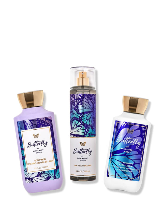 Butterfly 🦋 3pcs Bath&BodyWorks Set