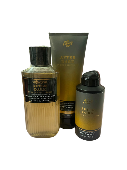 Set de 3 Piezas After Dark
