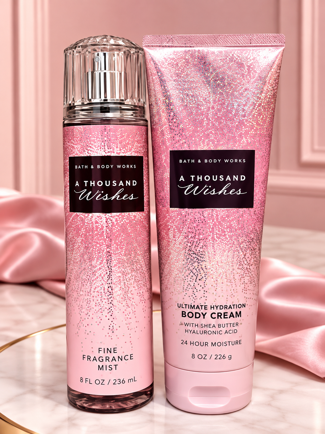 Set 2pcs A Thousand Wishes B&BW