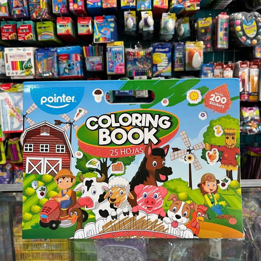 Libro de Colorear Grande 🚜🐮