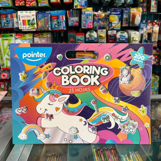 Libro de Colorear Grande🩷🦄