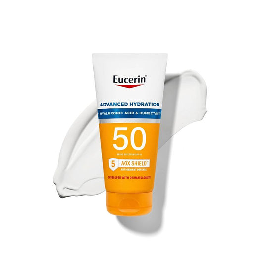 ✨Eucerin✨ Advanced Hydration Sunscreen Lotion SPF50