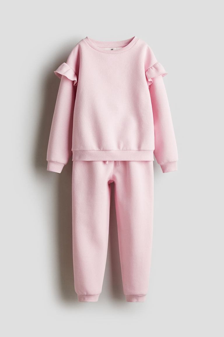 Set Rosado Suéter & Jogger