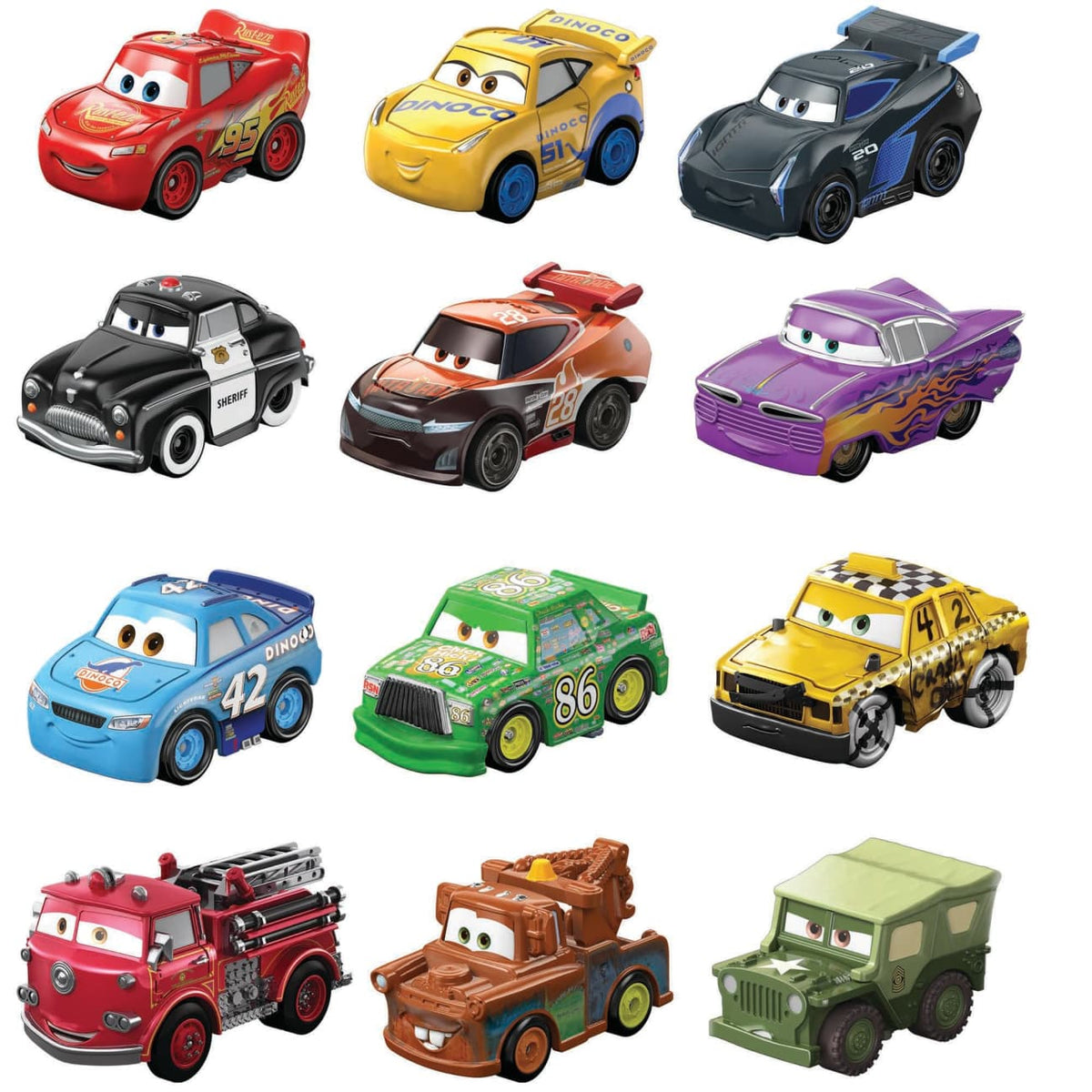 Mini Cars Disney Pixar
